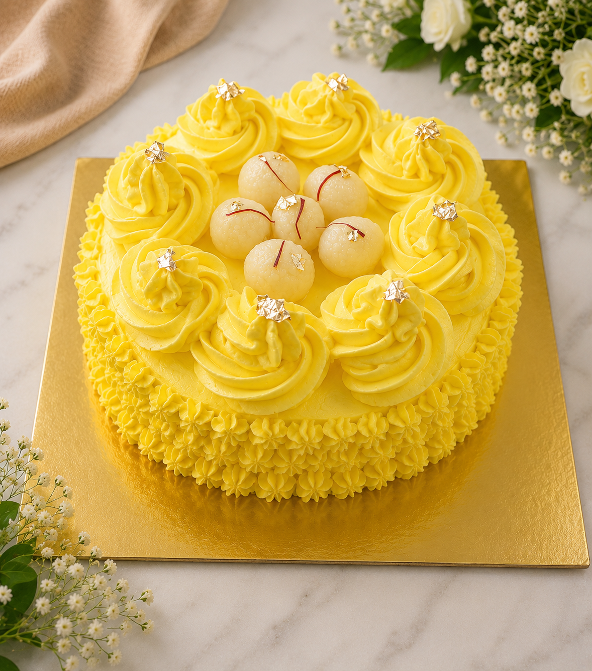 Signature Rasmalai Cake