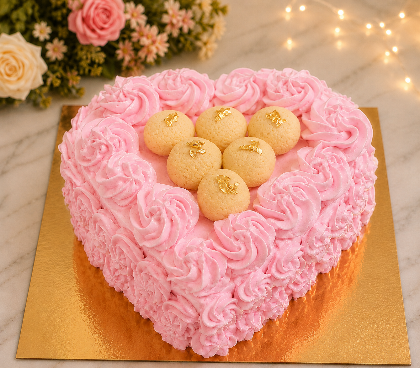 Heart Shape Cake