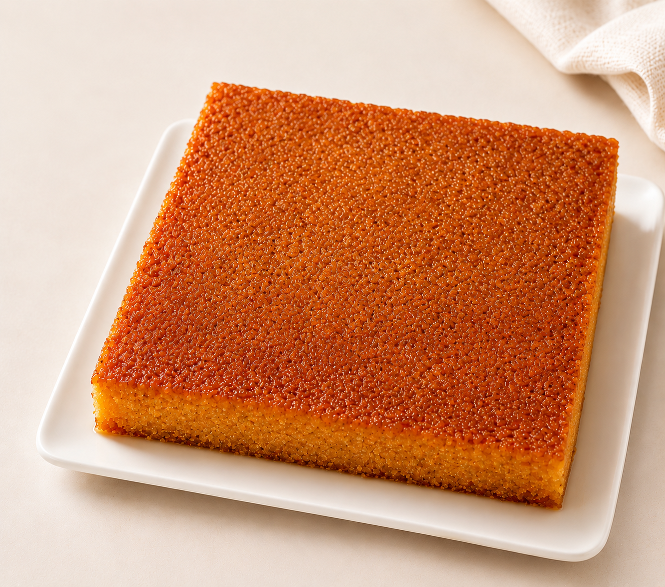 Jaggery Rava Cake