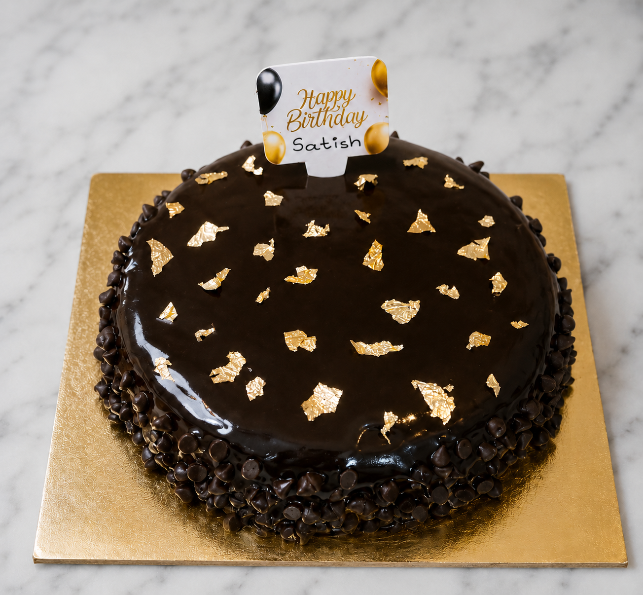 Chocolate Ganache Cake