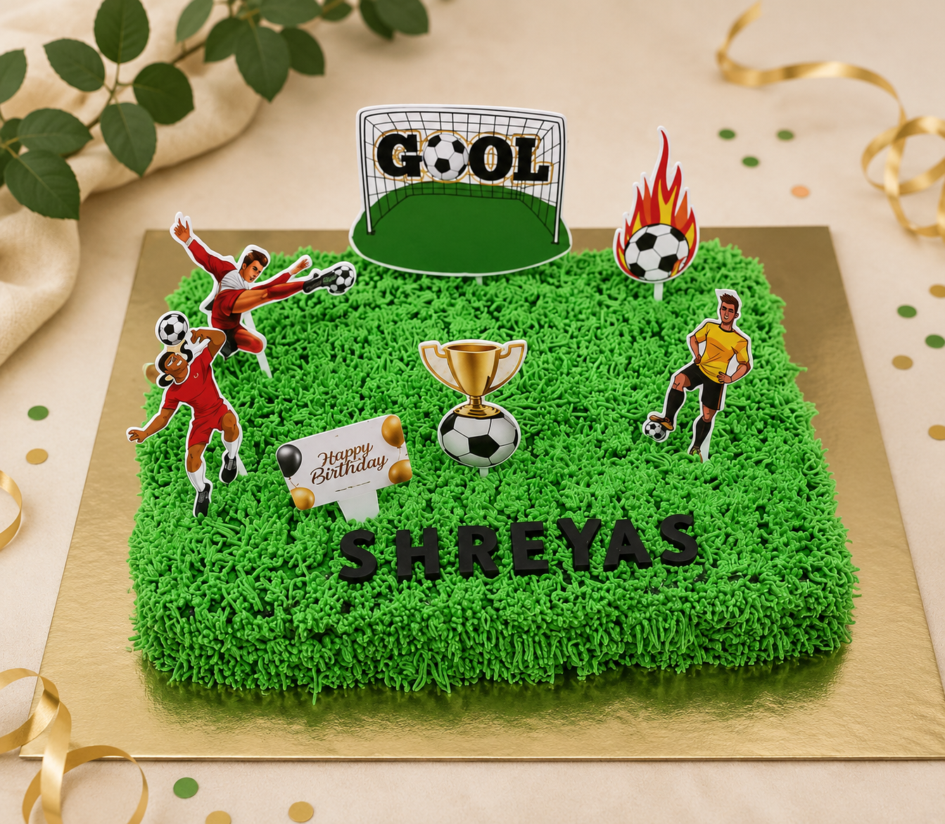 Football Theme Cake