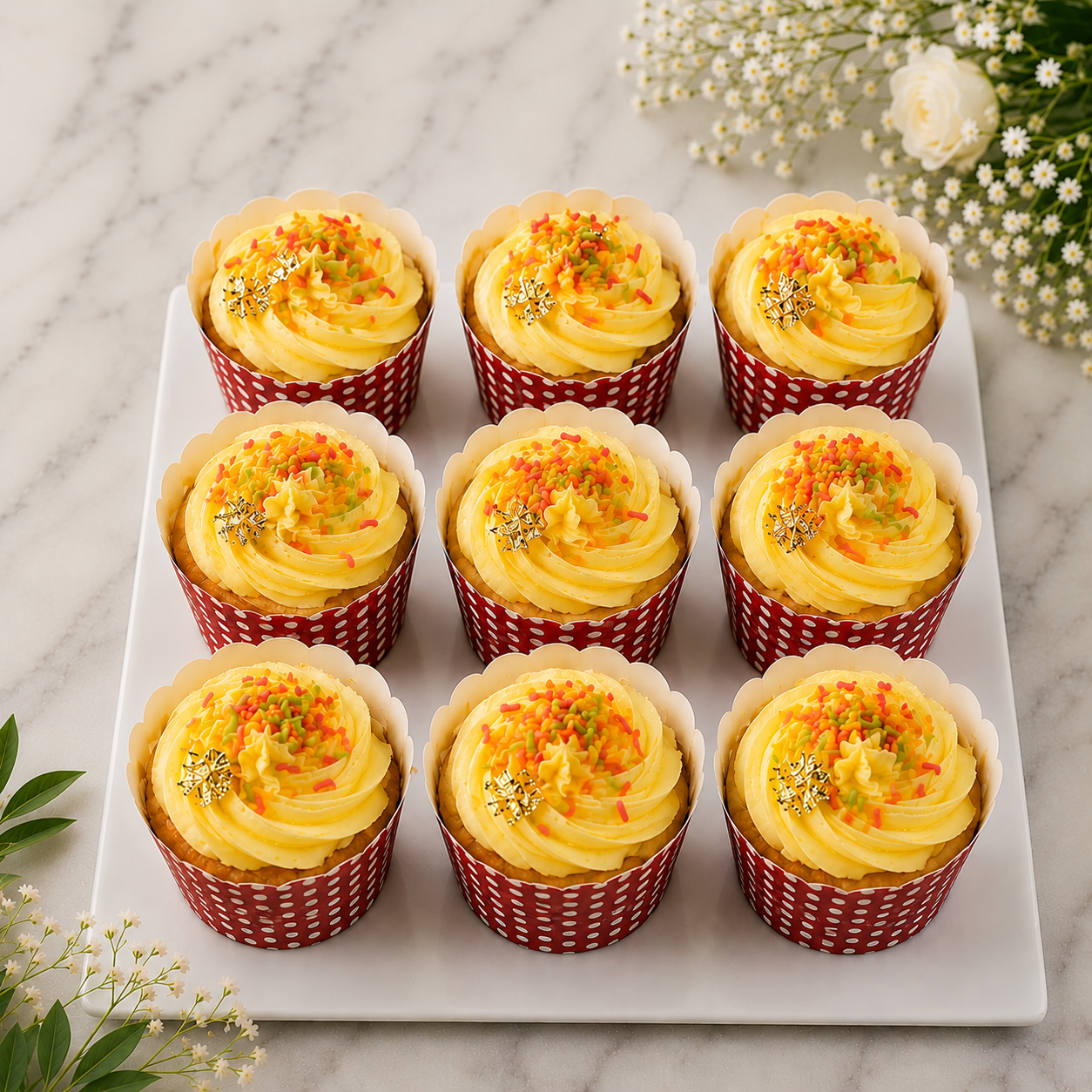 Pineapple Cup Cake