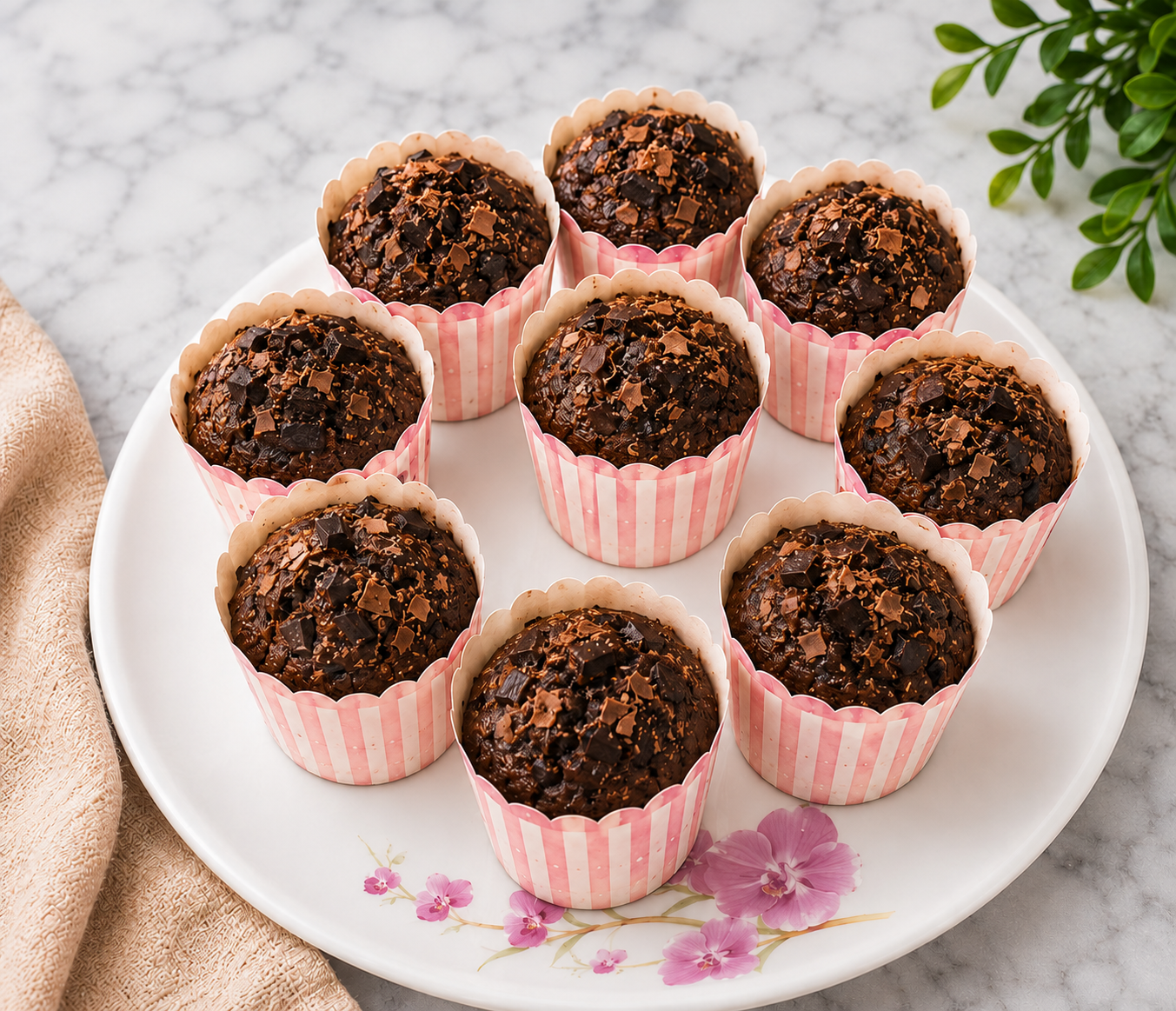 Double Chocolate Muffins