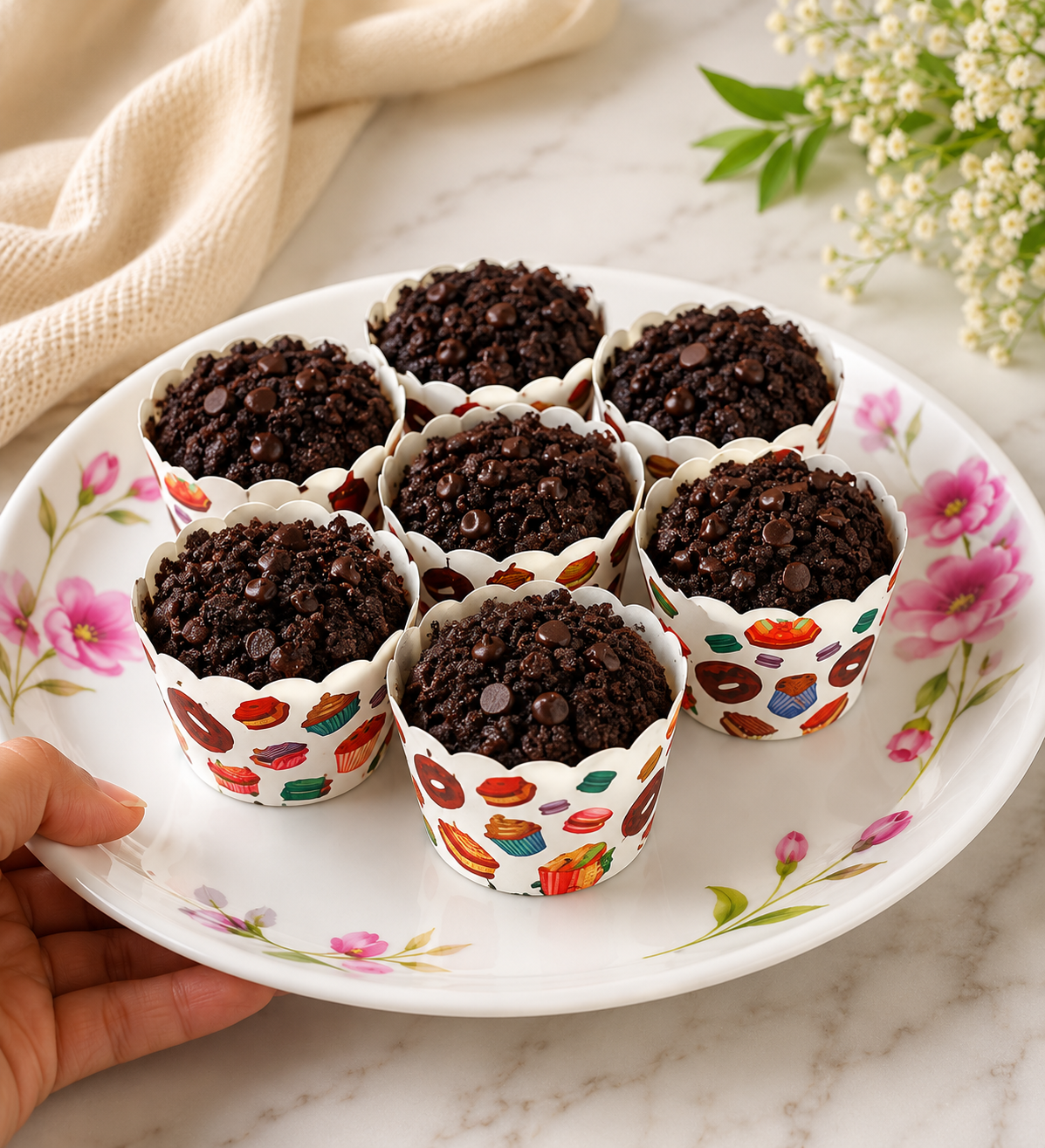 Ragi Chocochip Muffins