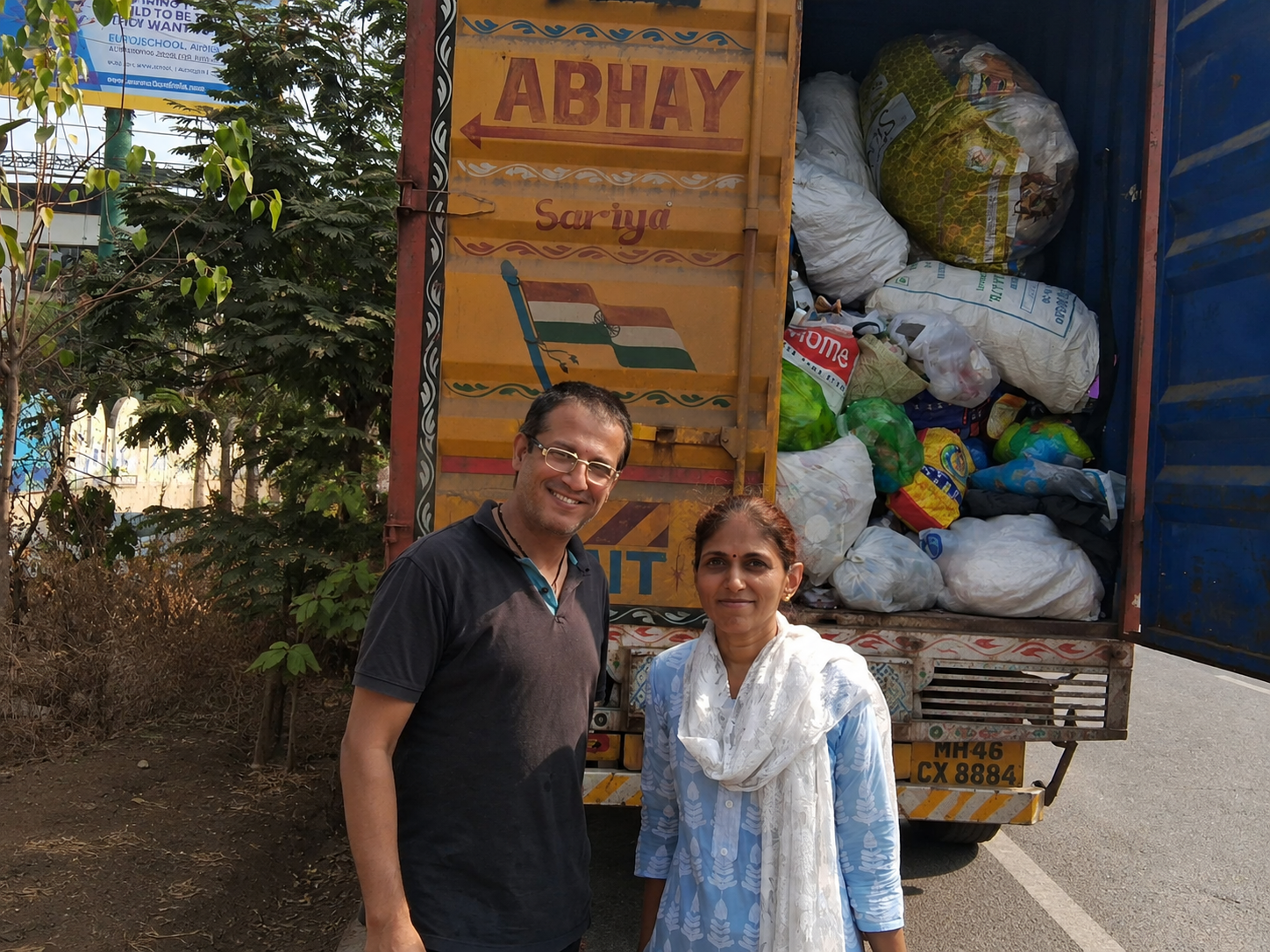 Plastic collection drive with Athak Foundation